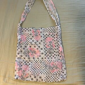 Free People Linen Tote Bag